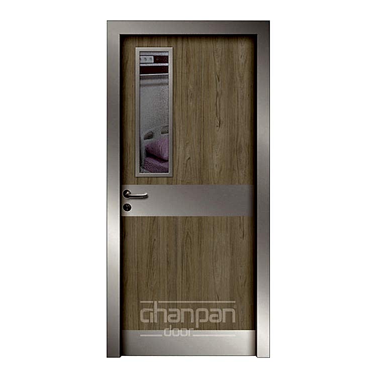 Custom-designed hospital doors tailored for large-scale healthcare projects.