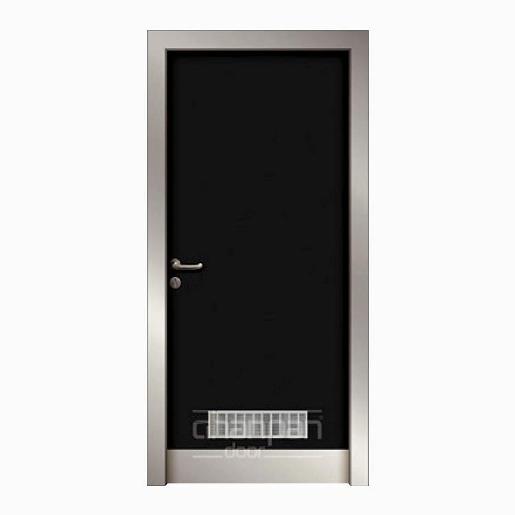 High-quality interior wooden doors for hospitals, crafted for wholesale export.