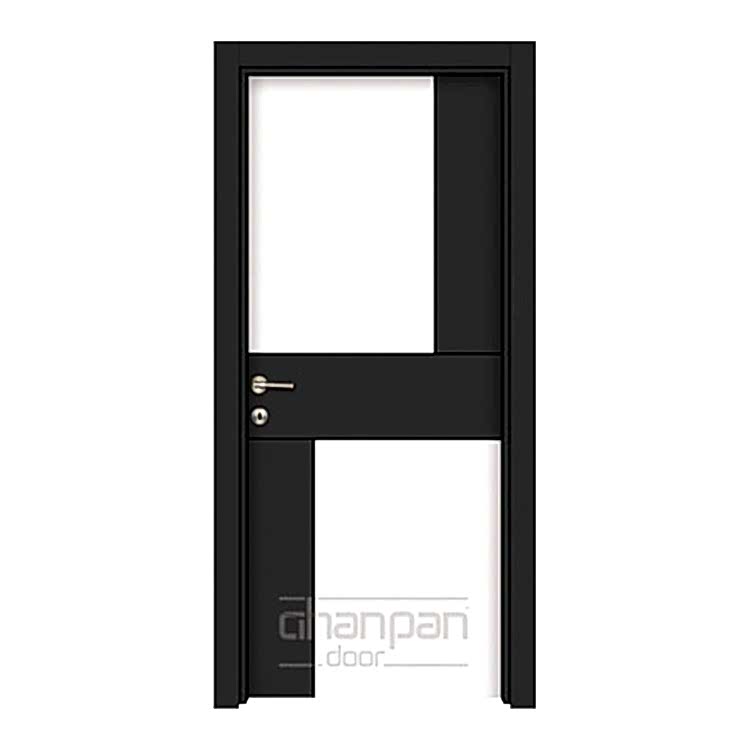 Customizable Laminox wooden doors for interior spaces.