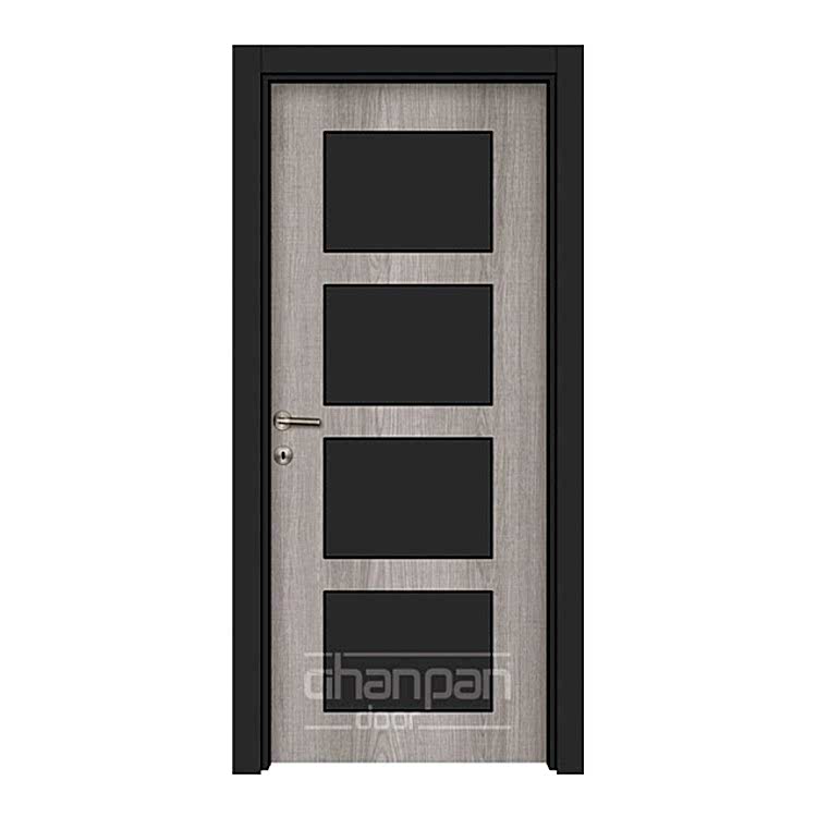 Customizable Laminox wooden doors for interior spaces.