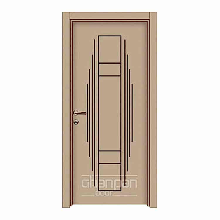 Customizable Laminox wooden doors for interior spaces.