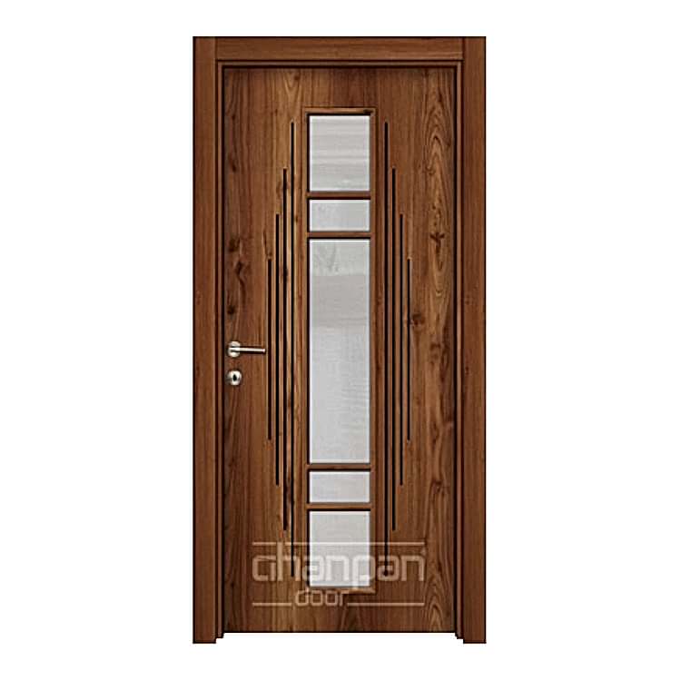 Customizable Laminox wooden doors for interior spaces.