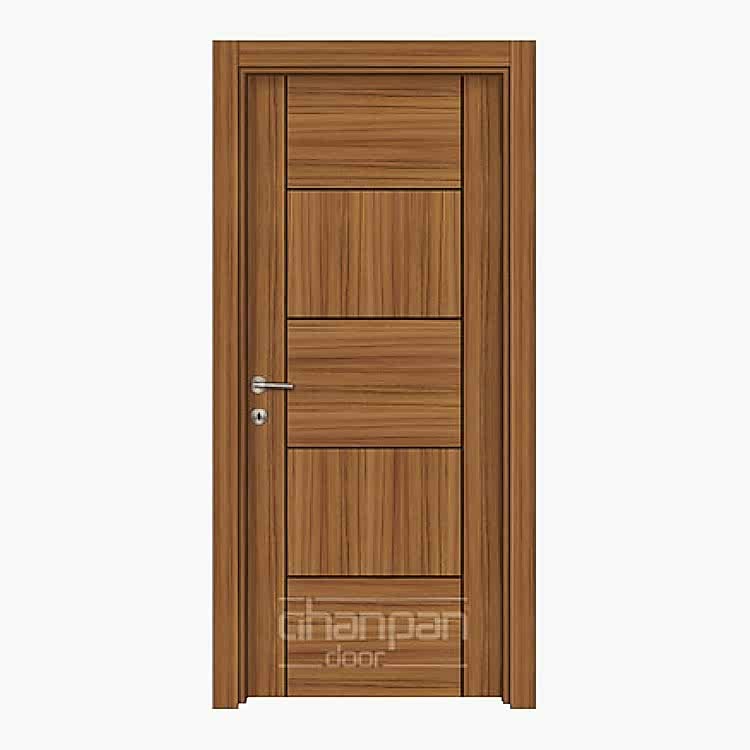 Modern melamine doors for global interior door markets.