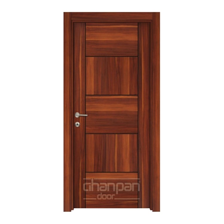 Modern melamine doors for global interior door markets.