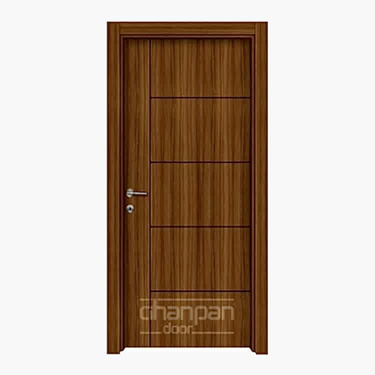 Modern melamine doors for global interior door markets.