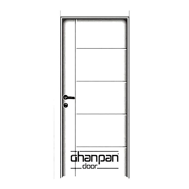 PVC doors featuring superior Turkish craftsmanship for exports.