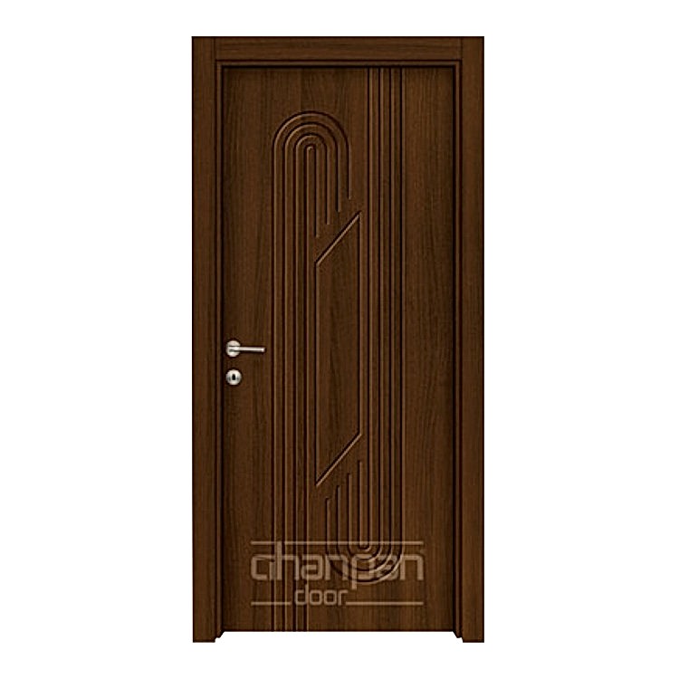 Modern PVC veneered doors crafted for global distribution.