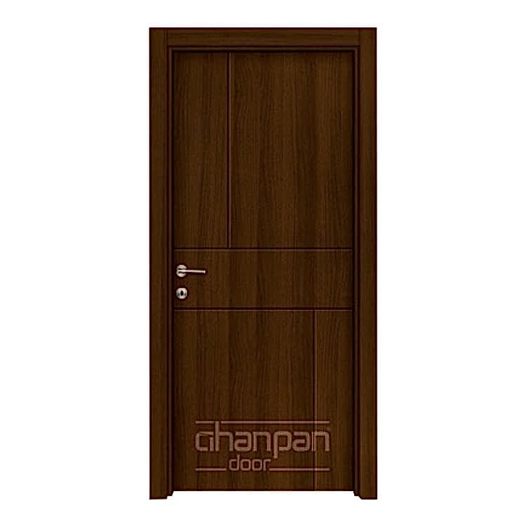 Durable PVC doors from Turkey for large-scale interior projects.