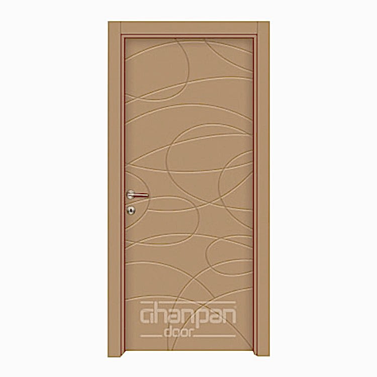 Modern PVC veneered doors crafted for global distribution.
